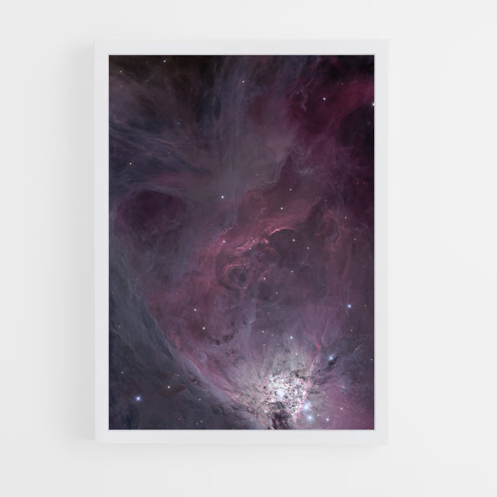Poster magnifique nébuleuse d'Orion – affiche Nébuleuses (vue 3)
